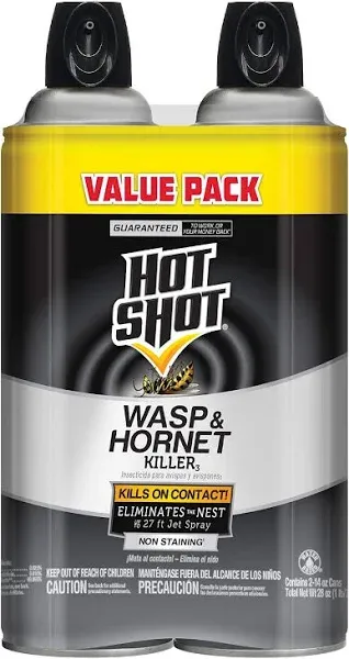 Hot Shot Wasp & Hornet Killer Non Staining (14 oz)