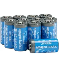 AmazonBasics Lithium CR123A 3V Batteries