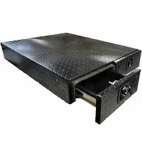 Diamond Plate Aluminum Tool Box Large 31 inch Universal Fit