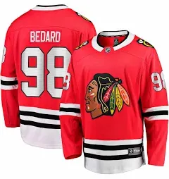 NWT $175 Chicago Blackhawks Jonathan Toews NHL Fanatics Breakaway Jersey Mens Lg