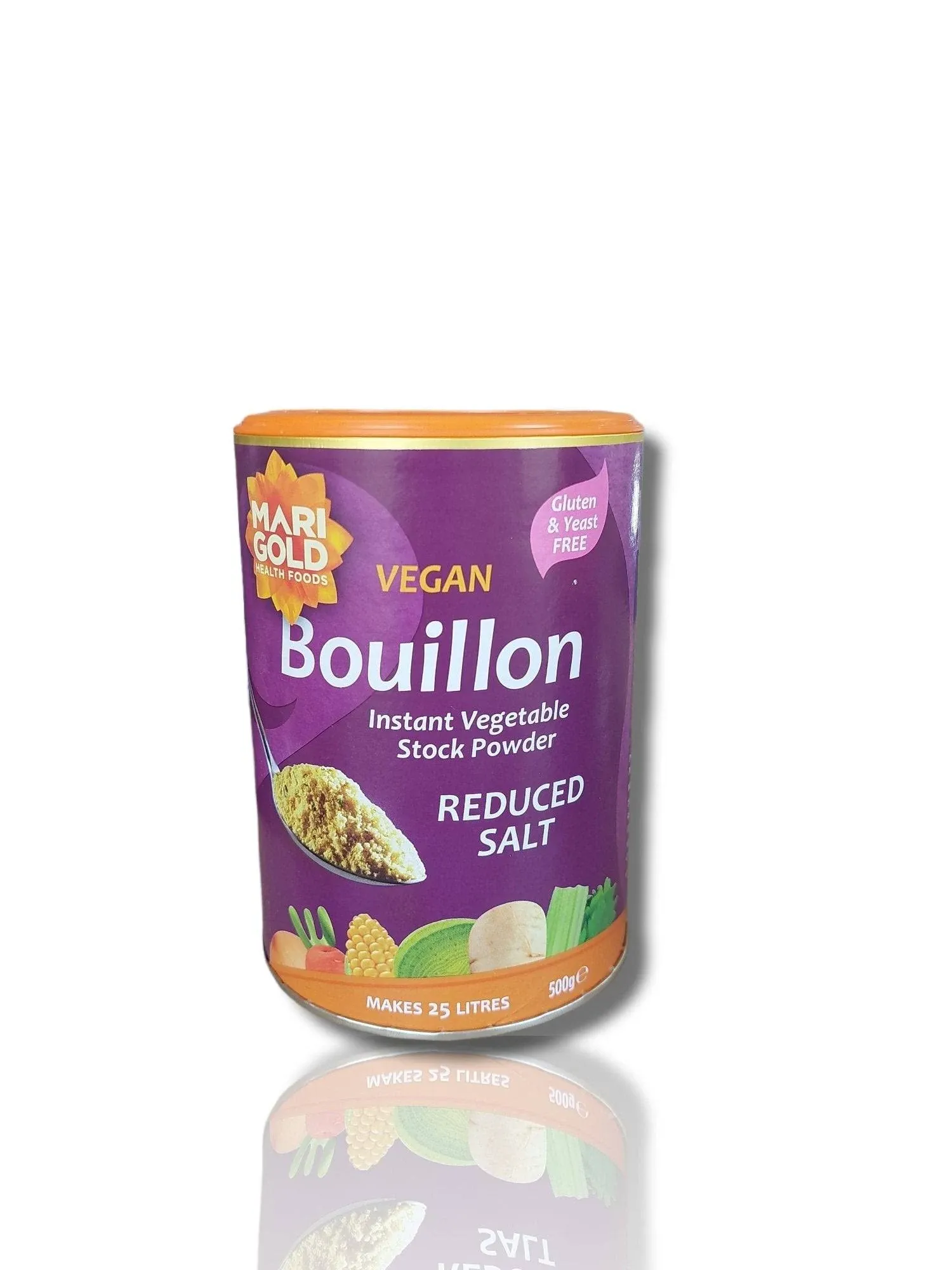 Marigold Reduced Salt Bouillon Powder 150G - Vegan