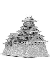 Fascinations Iconx Osaka Castle 3D Metal Model Kit