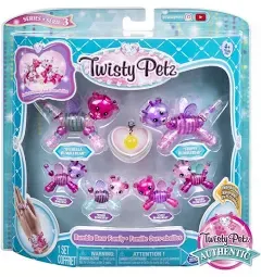 Twisty Petz, Series 3, Bumble Bear Family Pack Collectible Bracelet Set for K...