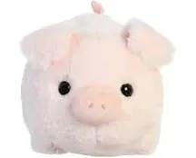 Aurora® Adorable Spudsters™ Cutie Pig Stuffed Animal - Comforting Cuddles - Playful Companions - Pink 10 Inches