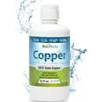 NutriNoche Pure Crystalline Liquid Copper Supplement - 30 PPM - Colloidal Minerals