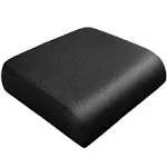 YOUFI Extra Thick Large Seat Cushion -19 x 17.5 x 4 inch Gel Memory Foam Cushion with Carry Handle Non Slip Bottom - Pain Relief