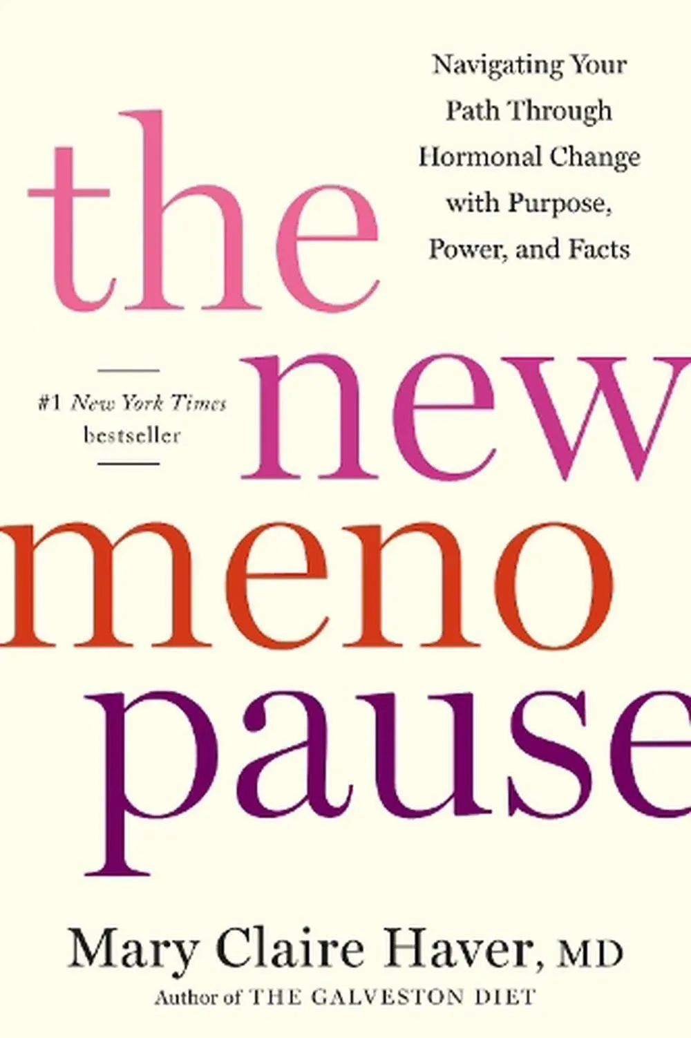 The New Menopause: Navigating Your Path Through Hormonal Change NEW HARDCOVER