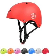 67i Bike Helmet Skateboard Helmet for Adult Cycling Bicycle Scooter Helmets for Men Women Adjustable Roller Skate Helmet for Multi-Sport Bicycle Scooter Inline Rollerblading Cycling Skateboarding