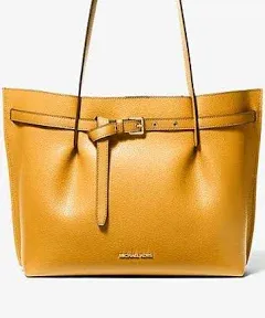 Michael Kors Emilia Large Pebbled Leather Tote Bag