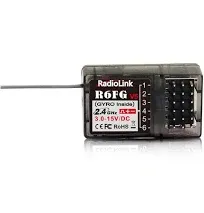 Radiolink R6FG 6 Channels 2.4GHz RC Receiver with Gyro