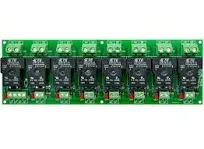 CZH-LABS 24V Passive 8 SPST-NO 30Amp Power Relay Module Board