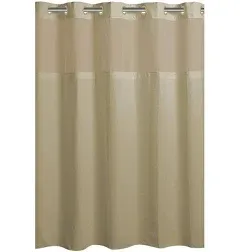 Hookless Microfiber Shower Curtain