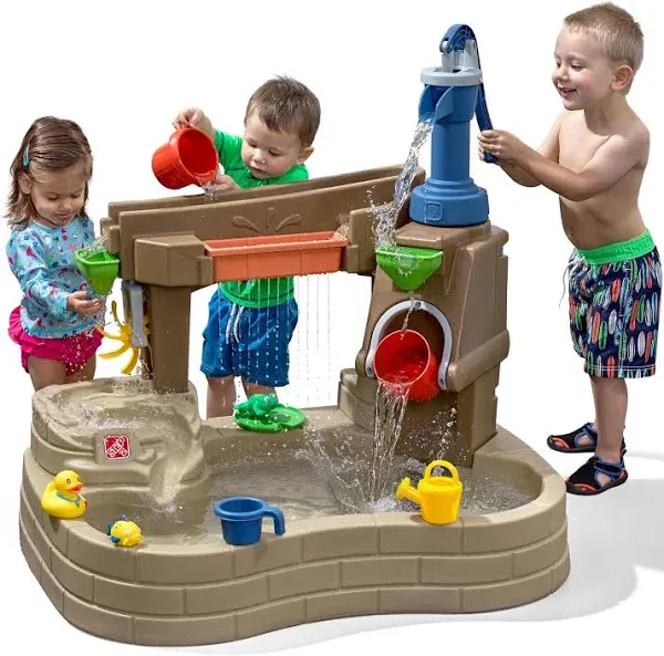 Step 2 Pump &amp; Splash Discovery Pond Backyard Water Garden