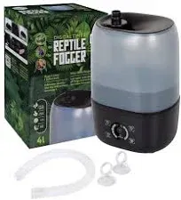 Evergreen Pet Supplies Reptile Humidifier/Fogger - 4L Tank - NEW Digital Timer - Add Water From Top! For Reptiles/Amphibians/Herps - Compatible with All Terrariums and Enclosures