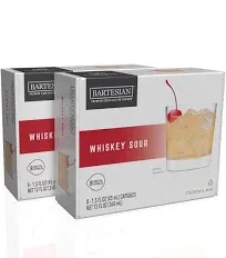 Bartesian 16-Pack Whiskey Sour Mixer Capsules for Cocktail Machine – Home