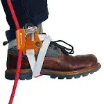  Foot Ascender Riser Rock Climbing Mountaineering Equipment Left Orange