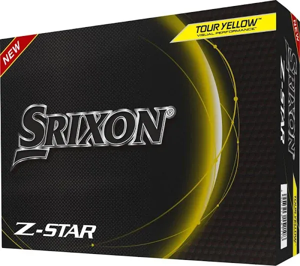 Srixon Z-Star 8 Yellow Golf Balls