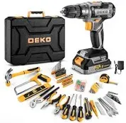 Cordless Drill Tool Kit Set