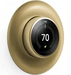 Elago ‎ENET-ABSPAD-W<wbr/>H Wall Plate Cover for Google Nest Thermostat - Black