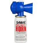 SABRE Sport & Safety Horn, White/Blue