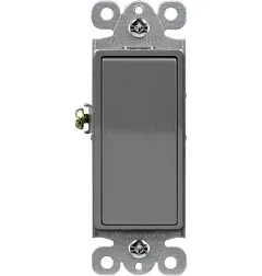 Enerlites 3-Way Decorator Paddle Light Switch Single Pole or Three Way