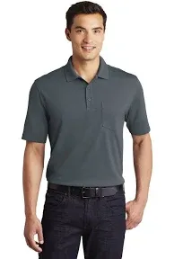 Port Authority Dry Zone UV Micro-Mesh Pocket Polo