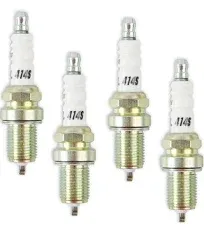 ACCEL 0414S-4 HP Copper Spark Plug - Shorty 14mm - .750&#034; Reach