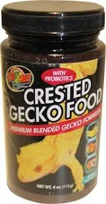 Zoo Med Crested Gecko Food Tropical Fruit Flavor 4 ounce