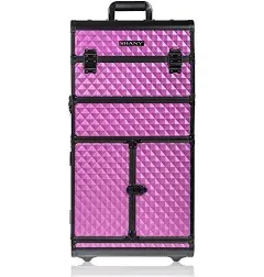 SHANY REBEL Series Pro Makeup Artists Rolling Train Case