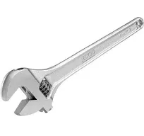 RIDGE B333478 Ridge &amp; #174 #768 18&#034; 2-1/8&#034; Capacity Adjustable Wrench