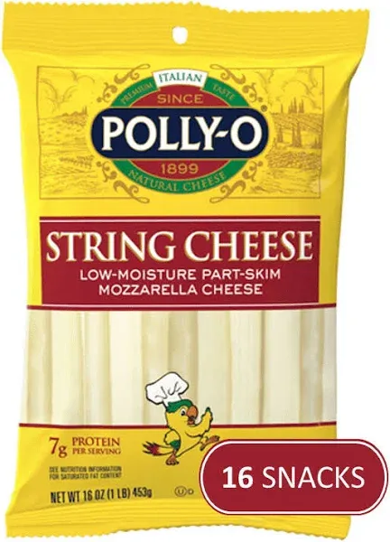 Polly-O Mozzarella String Cheese