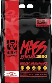 Mutant Mass Extreme Gainer – Whey Protein Powder – Build Muscle Size and Strengt