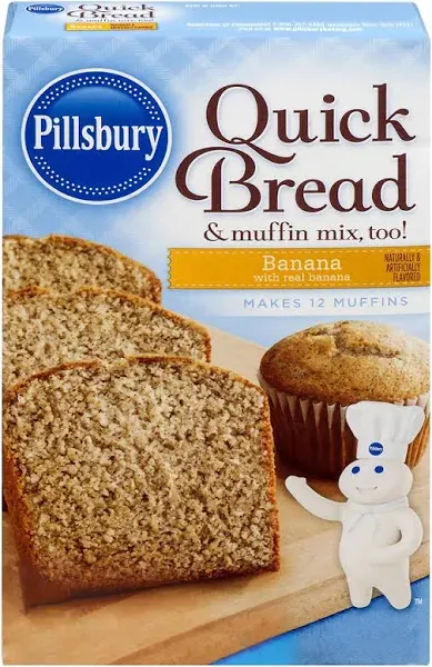 14 oz Banana Quick Bread & Muffin Mix