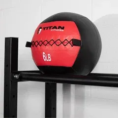 30 LB Soft Leather Medicine Wall Ball