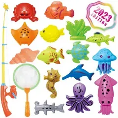 CozyBomB Kids Fishing Bath Toys Game