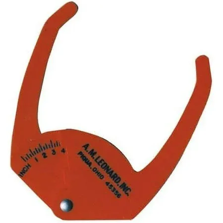 A.M. Leonard Plastic Pocket Caliper