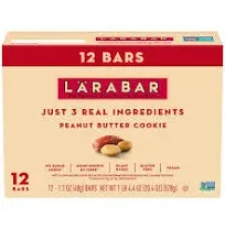 Larabar Peanut Butter Cookie Gluten Free Vegan Fruit & Nut