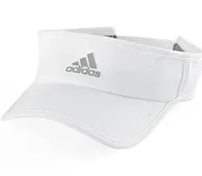 Adidas Visor Women&#039;s Superlite Sports Performance Adjustable Black Climalite