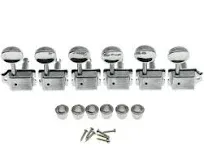 Dopro Split Shaft Vintage Guitar Tuning Keys Pegs Machine Heads for Strat Tele