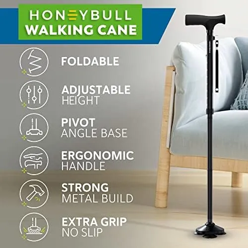 HONEYBULL Walking Cane