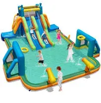 Costzon BOUNTECH Inflatable Water Slide