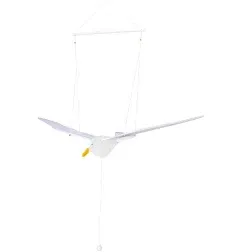 Beachcombers 03329 Wood Flying Seagull Drop, White