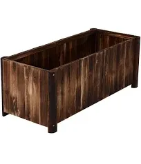 Outsunny 48" x 20" x 18" Raised Garden Bed Raised Planter Box