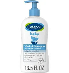 Cetaphil Baby Shampoo Wash with Organic Calendula