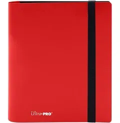 Ultra Pro Eclipse Binder Album 20 x 4 Pocket Holds 160 Trading Cards RED