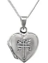 My First Communion Locket Necklace