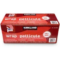 Kirkland Signature Plastic Food Wrap 12 Inch X 3,000 Foot