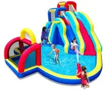 Causeair Inflatable Double Water Slide