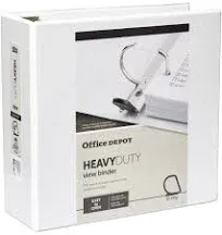 Office Depot Heavy-Duty View 3-Ring Binder