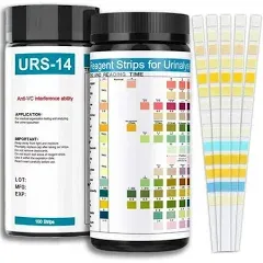 100ct 14 Parameter UTI Test Strips